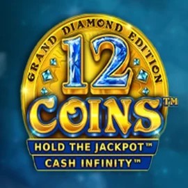 12 Coins Grand Diamond Edition logo – Slots by Wazdan at Wintino Casino