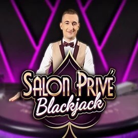 Blackjack Salon Privé slot visual from Ezugi available on wintinoo.fi