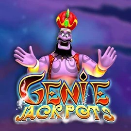Genie Jackpots logo by Blueprint Gaming at Wintino Casino