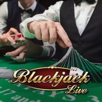 Live Blackjack by Evolution, showcased at wintinoo.fi – game logo
