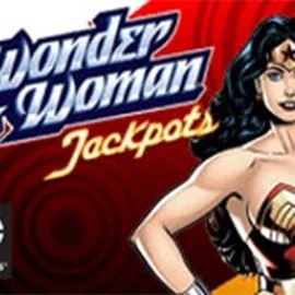 Wonder Woman Jackpots slot logo by Amaya at Wintino Casino
